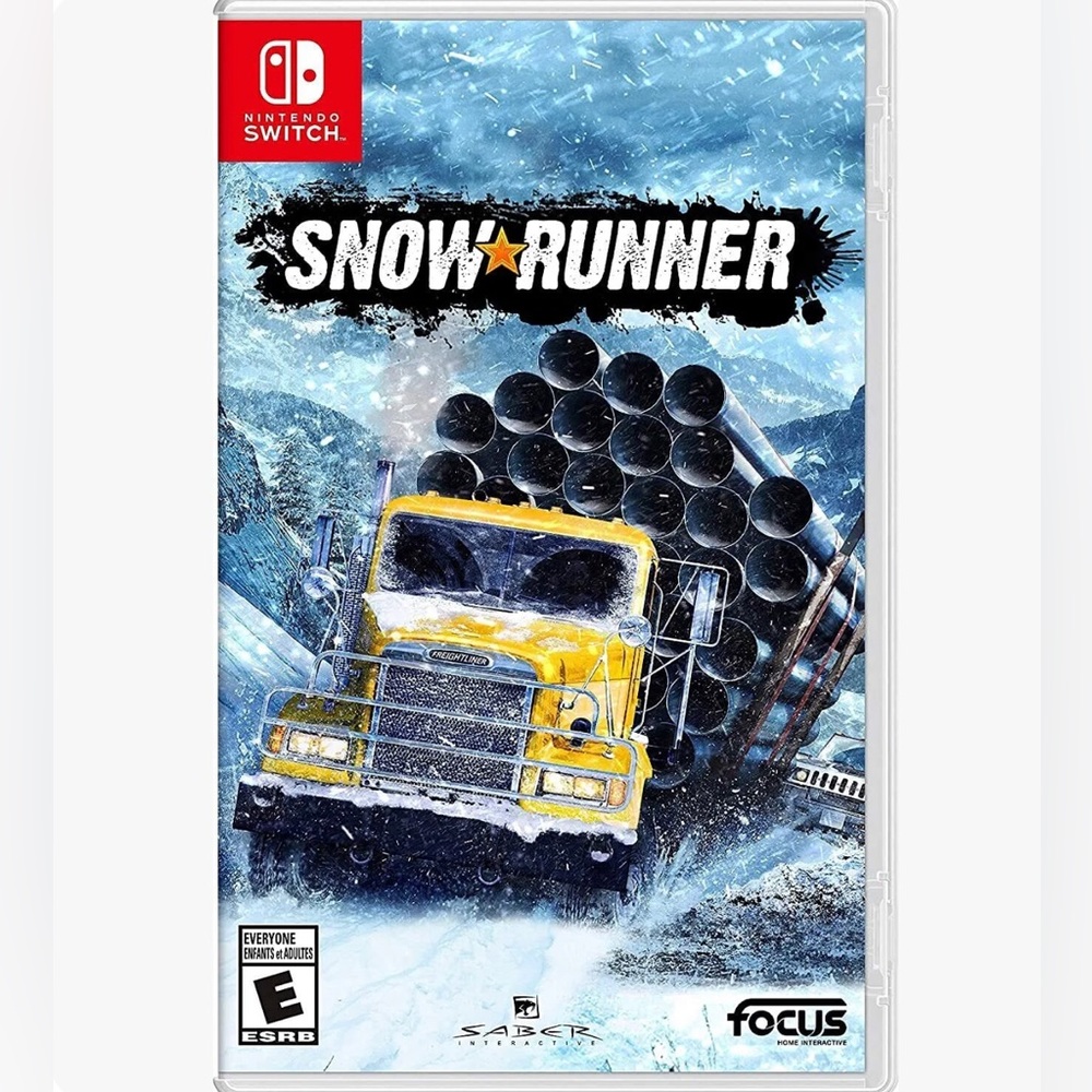 SnowRunner Game -Truck Driving Simulator Nintendo Switch 2021 (No Case Included)